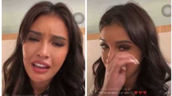 Rabiya Mateo cries due to struggles before going onstage with the national costume