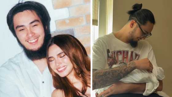 Rere Madrid at Kai Sotto, ganap nang mga magulang, ipinasilip ang kanilang newborn baby