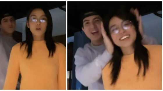 Kyline Alcantara posts "kilig" TikTok video with Mavy Legaspi