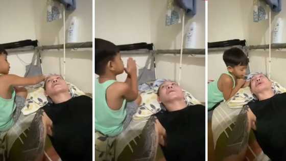 Video ng batang nagdasal kay Papa Jesus para pagalingin ang ama, umantig sa netizens