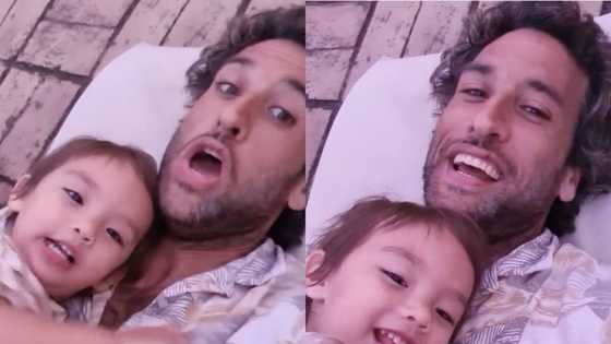 Nico Bolzico posts adorable video of baby Tili chilling together with him