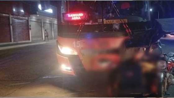Trahedya sa Ilocos Sur: Tatlo patay sa salpukan ng bus at tricycle