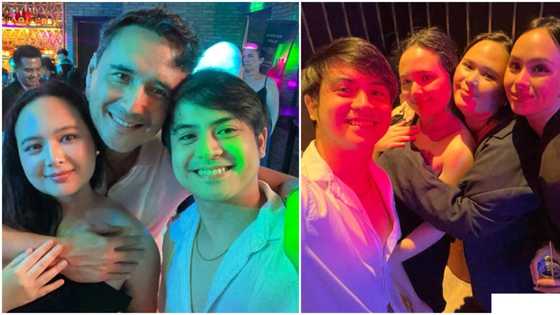 John Estrada celebrates birthday with his daughters Inah and Kaila Estrada