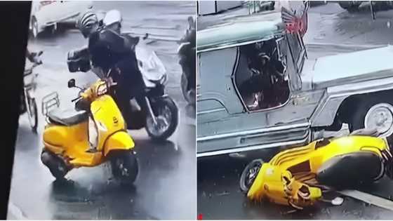 Rider, sinagasaan ng jeepney driver na sinita niya dahil sa pagtambay sa pedestrian lane