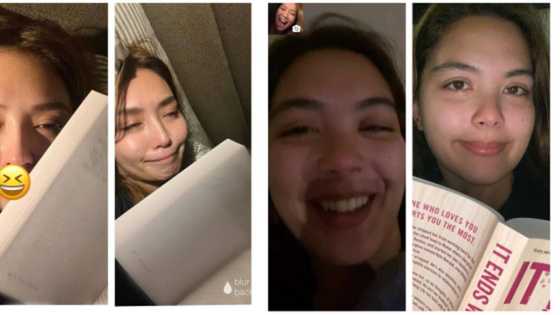 Kathryn Bernardo, ibinahagi ang librong nagpaiyak sa kanila ni Ria Atayde