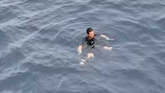 Lalaki nasagip matapos magpalutang-lutang sa dagat malapit sa Calapan City