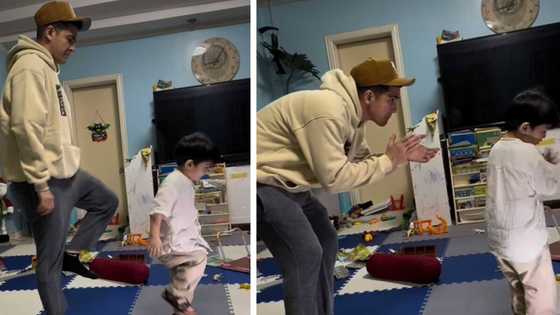 Video of Mark Herras and son Corky dancing together spreads good vibes