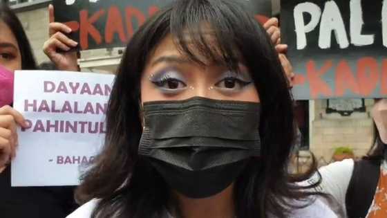 Frankie Pangilinan, isa sa mga nag-rally sa labas ng Comelec Office sa Intramuros