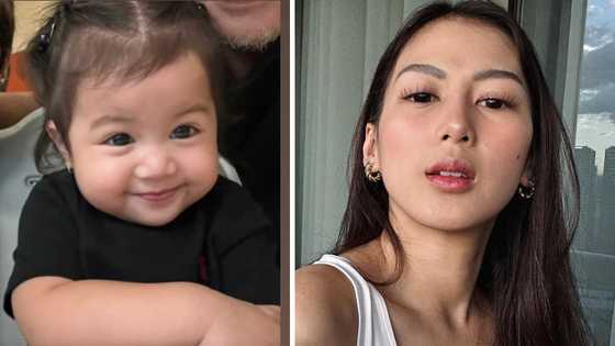 Alex Gonzaga, nawindang sa pose ni Baby Polly: “Paki-explain”