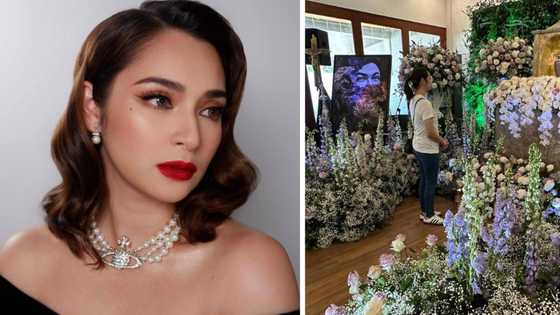 Ryza Cenon, nagbahagi ng ilang mga larawan mula sa burol ni Deo Endrinal