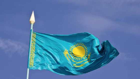 Kazakhstan flag: look, symbols, meaning of colours, history