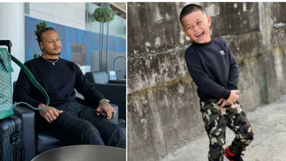 Ray Parks, ibinida ang picture ni Lucas matapos nitong magsimba