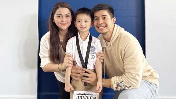 Anak nina Dianne Medina at Rodjun Cruz, sinimulan na ang kanyang 'Kinder Journey' sa Ateneo