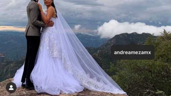 Old photo of Miss Universe Andrea Meza in a wedding shoot goes viral after coronation