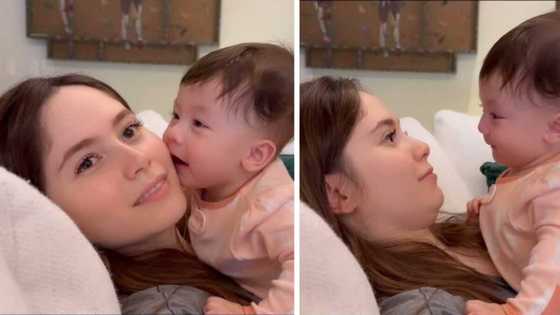 Jessy Mendiola, nag-share ng cute video ng paglambing ni Baby Rosie sa kanya: “Marunong na mag-kiss”