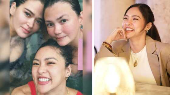 Kim Chiu shares lovely video call moment with Angelica Panganiban, Bela Padilla