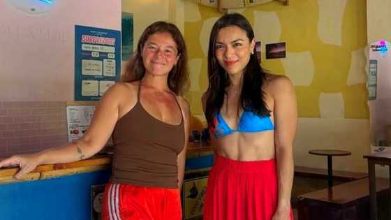 Palitan nina Andi Eigenmann at Ciara Sotto matapos bumisita ang huli, viral