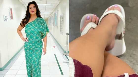 Regine Velasquez, nawindang nang ma-realize na nakarating siya ng ABS-CBN na naka-tsinelas