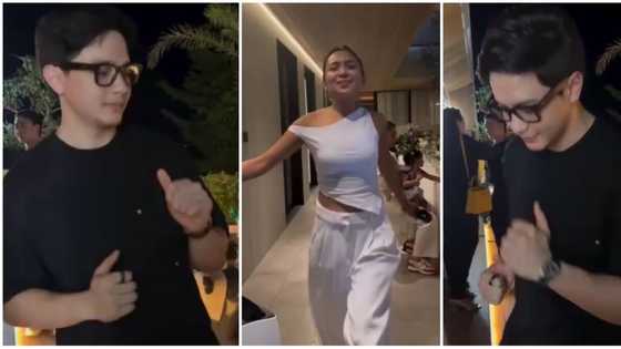 Alden Richards shows his dance moves at Kathryn Bernardo’s housewarming party