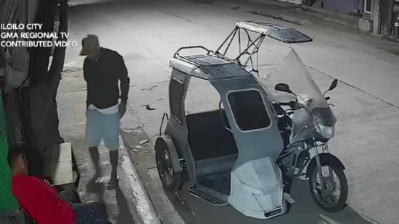 Tatay na nakatulog sa sidewalk sa labas ng tindahan, ninakawan ng tricycle driver