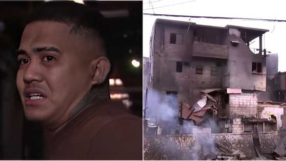 Lalaki, nalagasan ng 4 na kapamilya kasama ang 7-anyos na anak mula sa sunog na lumamon sa 35 bahay