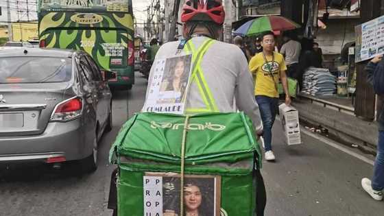 Grab rider na naka-flex ang Cūm Laude na anak, viral sa social media
