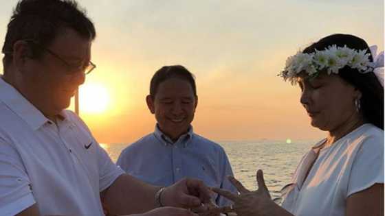 Amy Austria and non-showbiz husband Duke Ventura renew their vows on their 20th wedding anniversary