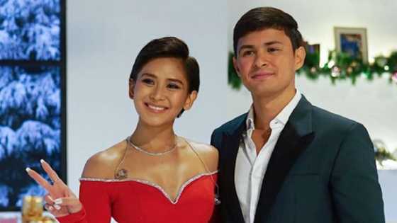 Sarah Geronimo cries while singing Sana Ngayong Pasko; Matteo comforts her