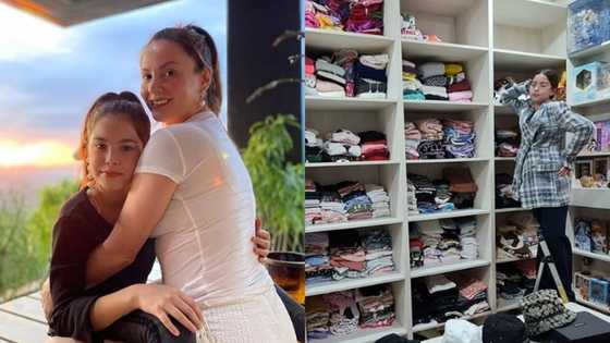 Cheska Garcia, ipinasilip ang bonggang closet ng anak niyang si Kendra Kramer