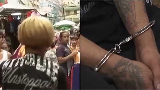 Lalaki na nahuli umanong nagnakaw ng bag sa isang tindahan sa Divisoria, kinuyog ng mga vendors