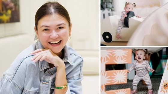 Angelica Panganiban shares adorable pics of Baby Bean enjoying her 1st birthday party
