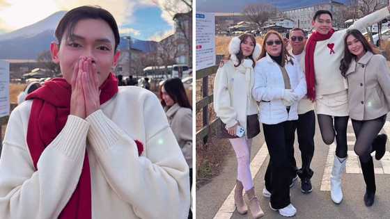 Esnyr Ranollo brings family on first international trip