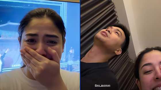 Shaira Diaz, hindi napigilan ang fangirl moment, pati si EA de Guzman nadamay sa paghanga