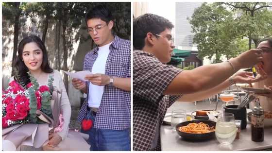 Andrea Brillantes & Kyle Echarri delight netizens with “Jowa for a day” challenge