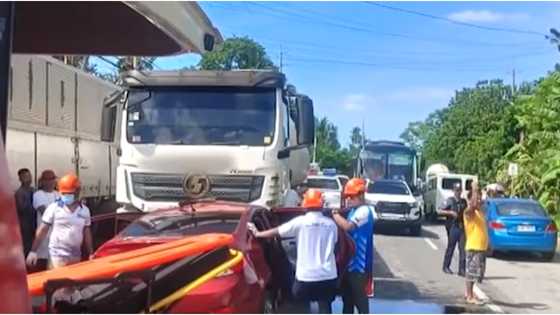 Family reunion, nauwi sa malagim na trahedya sa kalsada; 4 na sakay ng kotse, ubos