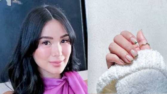Larawan ng kuko ni Heart Evangelista na bagong manicure, viral sa social media