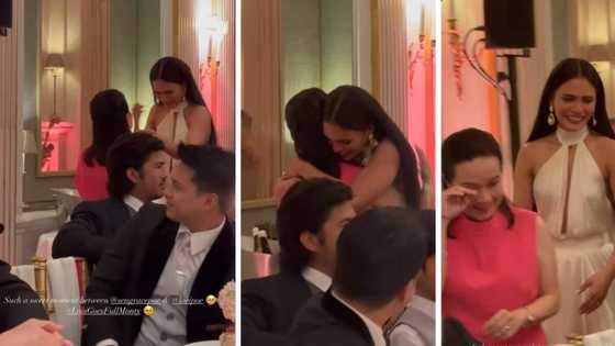 Video of Lovi Poe, Grace Poe's emotional moment at the actress' wedding goes viral