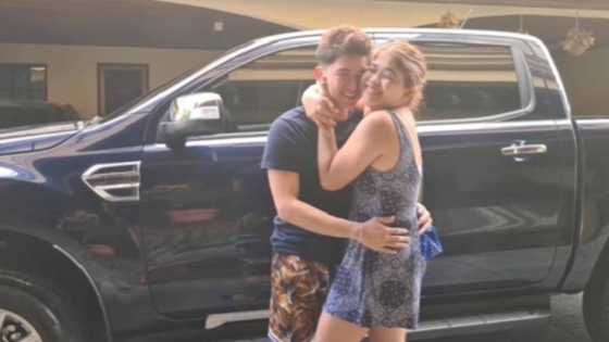 Melai Cantiveros gives dream car to Jason Francisco as Christmas gift