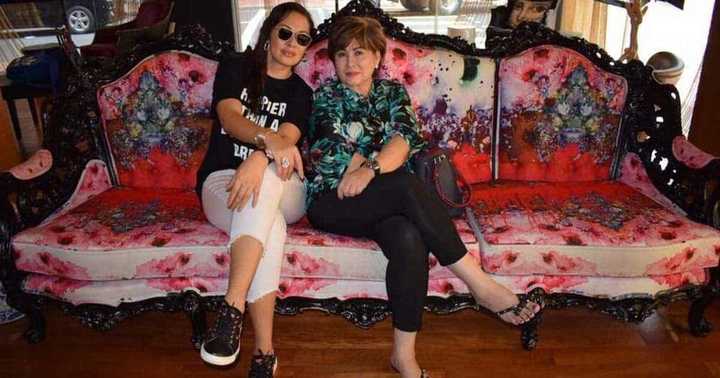 Ruffa Gutierrez calls her mother, Annabelle Rama, as the 
