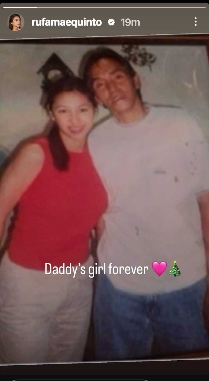 Rufa Mae Quinto, may nakakaantig na caption sa throwback pic kasama ang ...