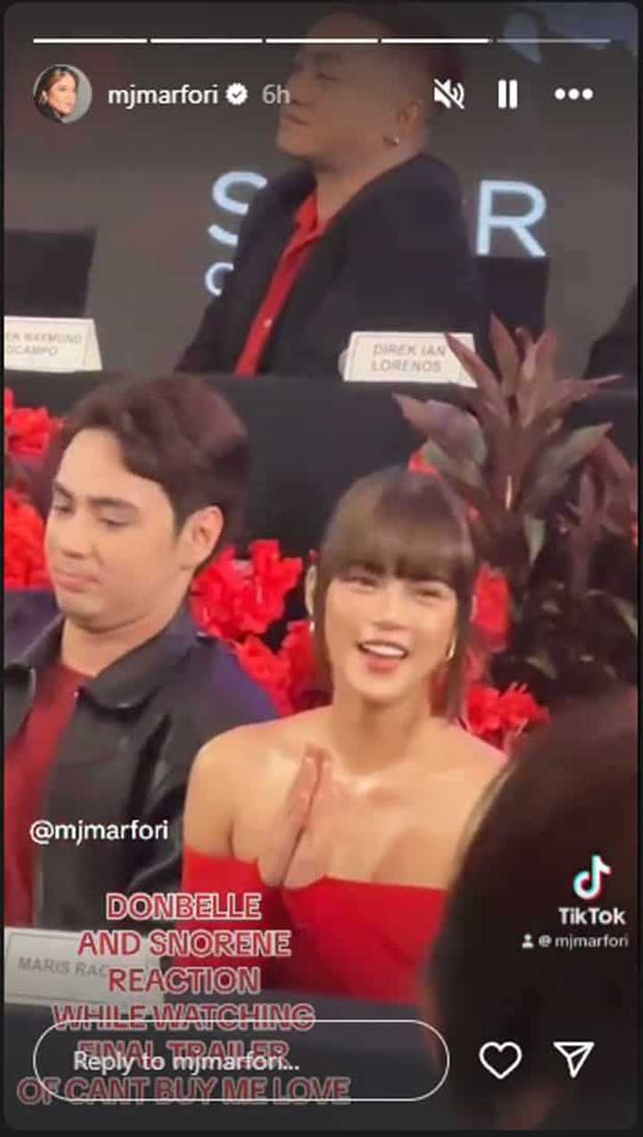 Reaksyon ng SnoRene at DonBelle sa finale trailer ng CBML, kinagiliwan ...