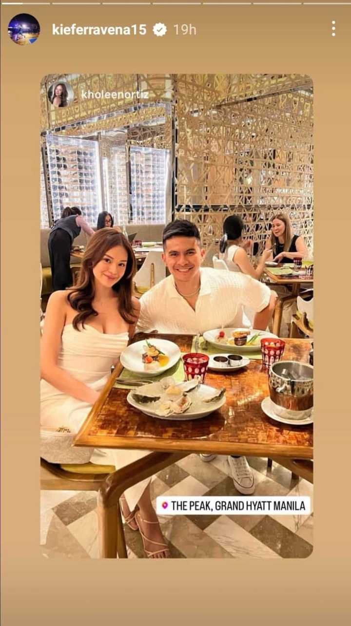 Kiefer Ravena introduces his new girlfriend Kholeen Ortiz: “Date night ...