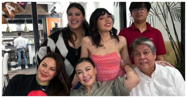 Sharon Cuneta is overjoyed as KC Concepcion attends Frankie Pangilinan ...