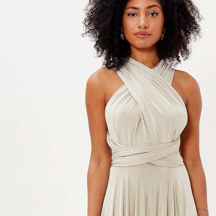 Infinity dress style: 50 original ways to wear (photos) - KAMI.COM.PH